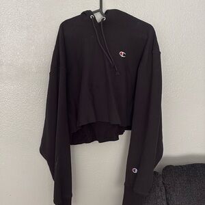 Cropped Champion Hoodie